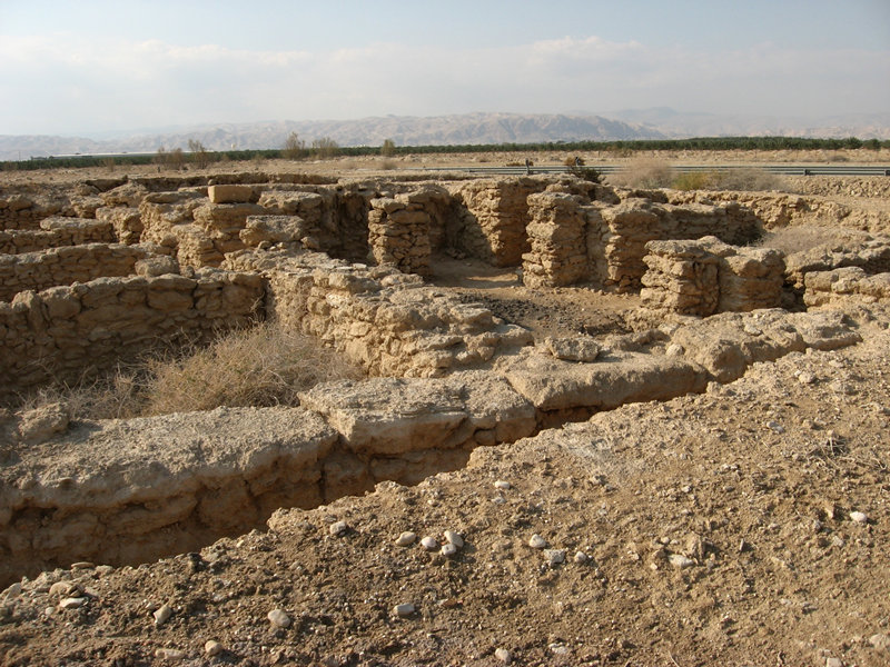 Remains of Ancient Beit Hogla east of Jericho