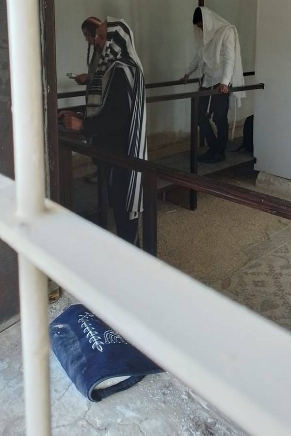 תפילת שחרית ב-שלום על ישראל ביריחו