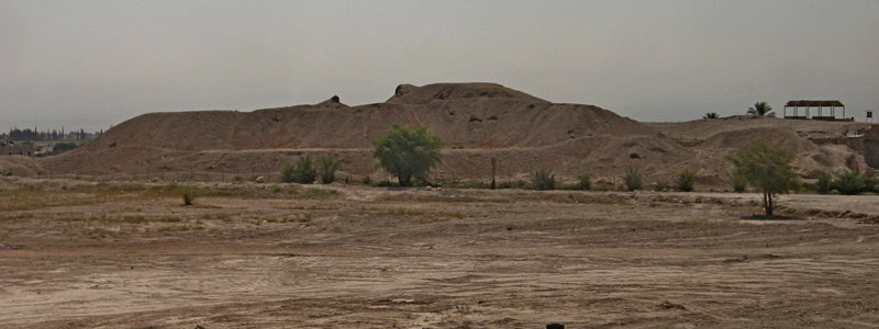 תל יריחו אחרי הפלת החומות