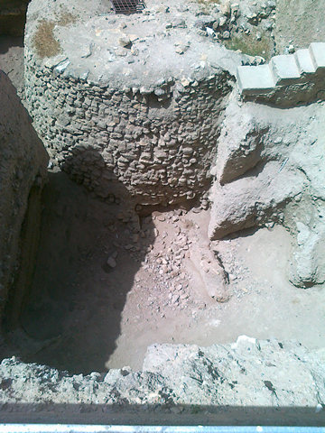 The house of Rahab on Tel Jericho